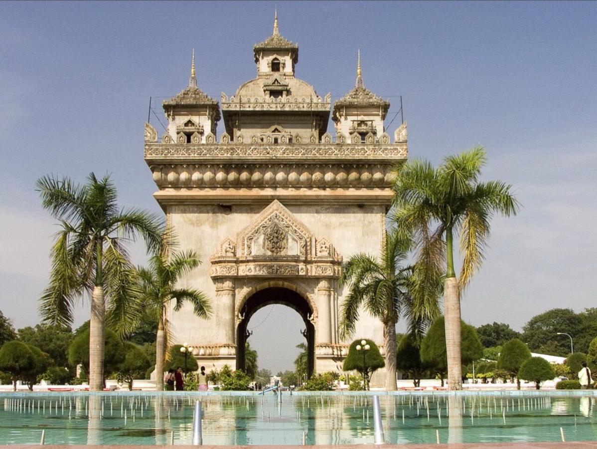 Intouch Guest House Vientiane Exterior foto